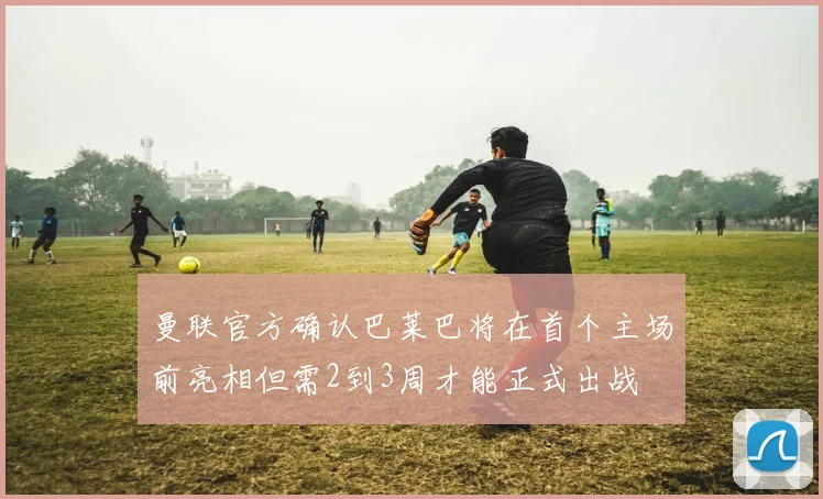 曼联官方确认巴莱巴将在首个主场前亮相但需2到3周才能正式出战