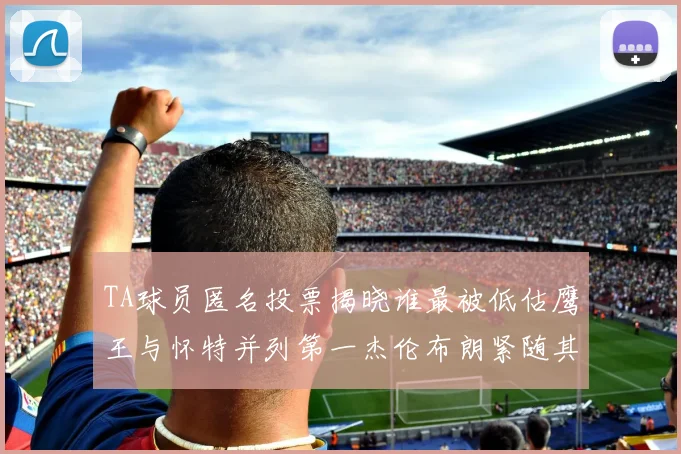 TA球员匿名投票揭晓谁最被低估鹰王与怀特并列第一杰伦布朗紧随其后
